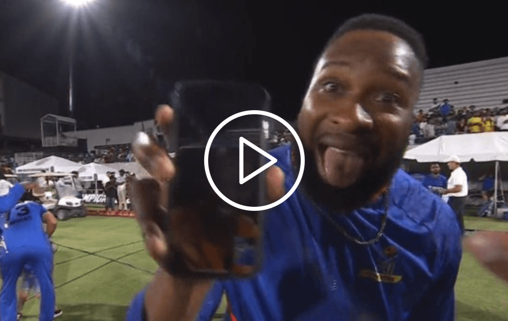 [Watch] Kieron Pollard Teases Dwayne Bravo in Video Call After MI New York Win MLC 2023